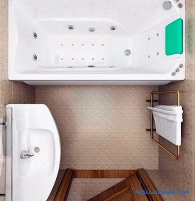 Мали ентеријер купатила - дизајн купатила