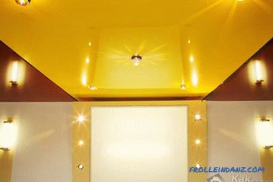 Дизајн растезних плафона у купатилу