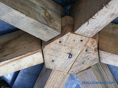 Како направити шестерокутну дрвену сјену