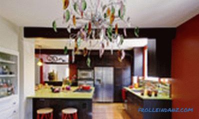 Лустери за кухињу - фотографије лампи у унутрашњости различитих стилова