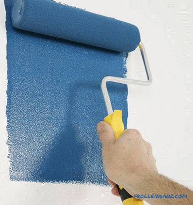 Како осликати зидове и ваљак на плафону + фото, видео