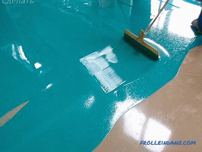 Полиуретански под направите сам - израда пода од полиуретана