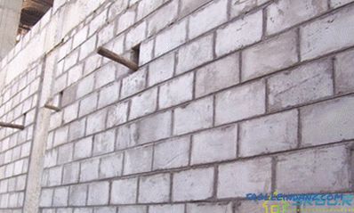 Пјенасти бетонски блокови - карактеристике, предности и недостаци + Видео