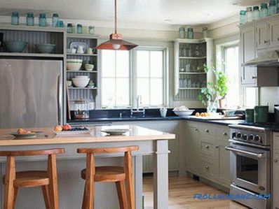 Како направити комбинацију боја у унутрашњости кухиње + 21 фото узорак