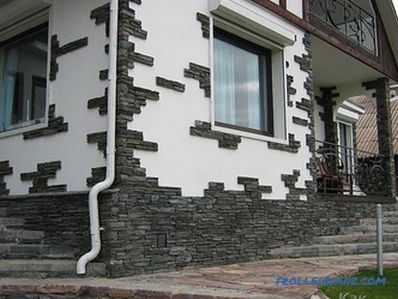 Како обложити фасаду куће - избор материјала који се поставља + фотографија