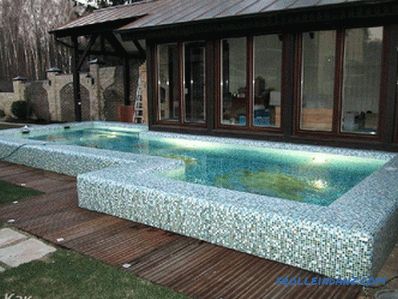Базен од бетона - бетонски базен + фотографија