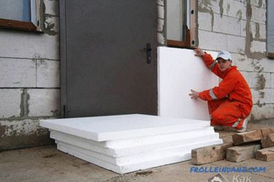 Топлотна изолација зидова са пјенастом пластиком