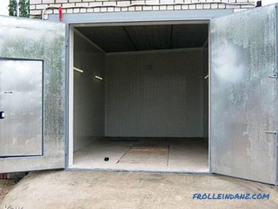 Гвоздена врата - како направити гаражна врата (+ дијаграми, фотографије)