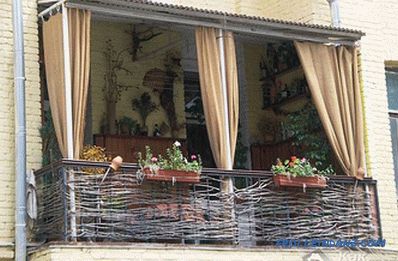Како направити балкон стана властитим рукама (изнутра и извана) + фото