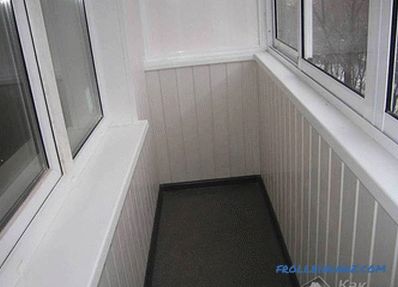 Како направити балкон стана властитим рукама (изнутра и извана) + фото