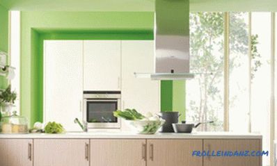 Пистација боје у ентеријеру - кухиња, дневни боравак или спаваћа соба и комбинација са другим бојама
