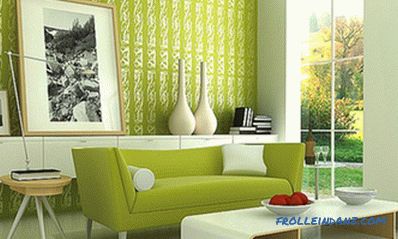 Пистација боје у ентеријеру - кухиња, дневни боравак или спаваћа соба и комбинација са другим бојама