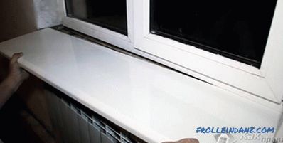 Како замијенити прозорску даску - демонтирање и уградња прозорске клупице