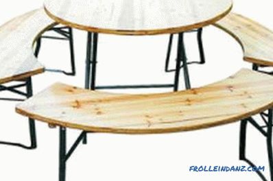 Направите стол за пикник (склопиви): производни поступак