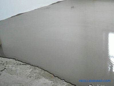 Полагање ламината на бетонски под властитим рукама