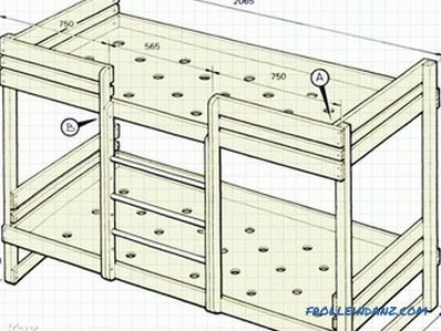 Како направити кревет на кат?