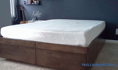 Како направити постељину у кревету направити то корак по корак + фото