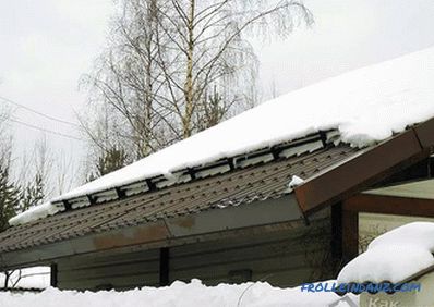 Како инсталирати заштитнике од снијега - инсталација заштитника од снијега на крову