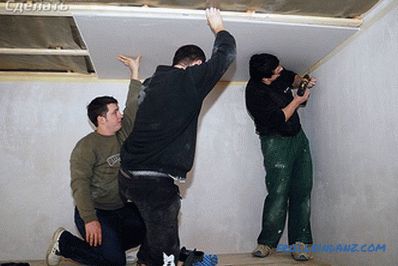Како поправити суви зид на плафону