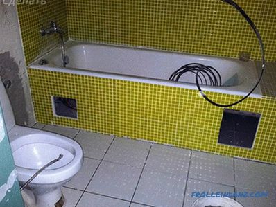 Комбинација купатила и тоалета - како направити реконструкцију (+ фото)